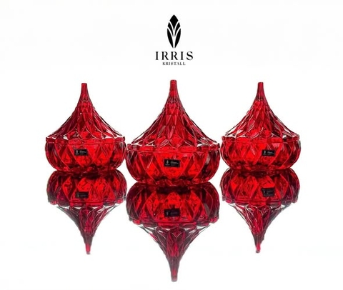 Set 3 thố mứt cao cấp Irris Hershey Kiss