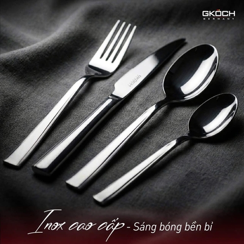 BỘ DAO DĨA INOX GKÖCH 24 MÓN