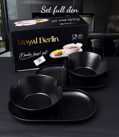 Set 2 bát ăn phở kèm 2 đĩa đến từ Royal Berlin