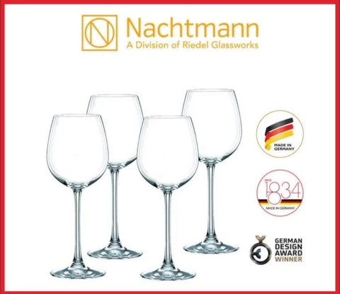 BỘ 4 LY RƯỢU VANG TRẮNG NACHTMANN VIVENDI 85692 474ML
