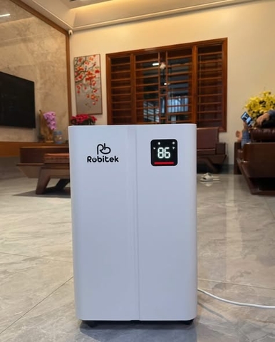 Máy hút ẩm ROBITEK DH25 (phòng dưới 60m²)