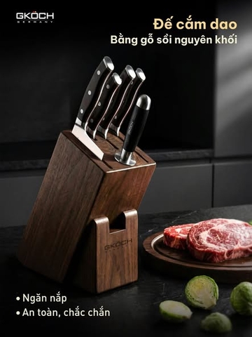 BỘ DAO 6 MÓN GKÖCH