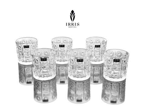 Set 6 cốc mài Irris DE GC285 285ml