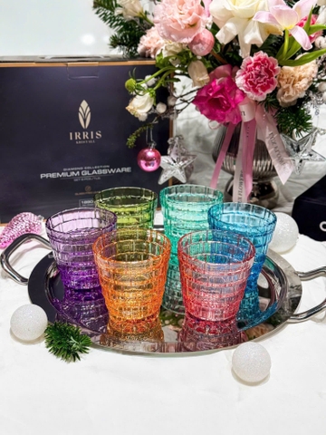 SET 6 CỐC THẤP IRRIS 03T - 300ML