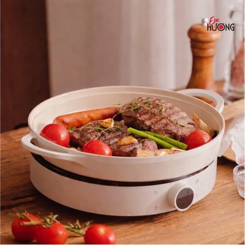 SET BẾP TỪ KÈM CHẢO NƯỚNG FIKA NEOFLAM