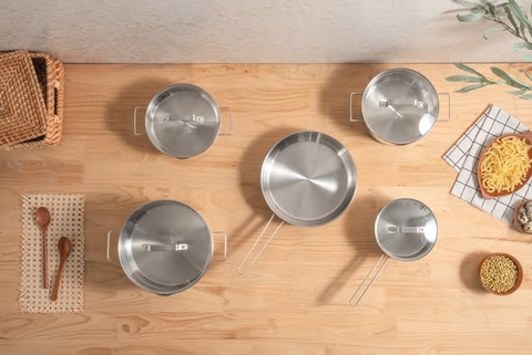 Bộ nồi Michelangelo Essential 5 món