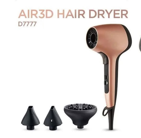 MÁY SẤY TÓC REMINGTON AIR3D DRYER BRONZE D7777