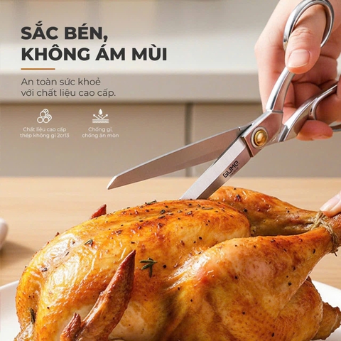 KÉO CẮT GÀ ĐA NĂNG GUME GMK26