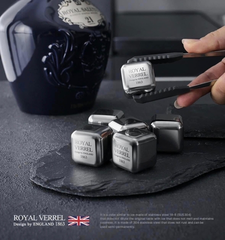 Đá lạnh vĩnh cửu Royal Verrel 6 viên Made in England