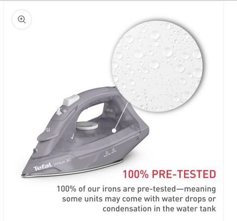 Bàn là hơi nước Tefal Smart Protect Plus FV6872E0 - 2800W