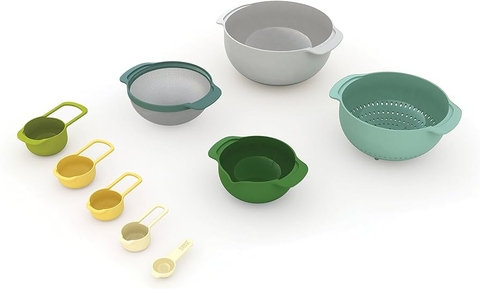 Set âu, rổ, đong Joseph Joseph 40076 Nest 9 Plus
