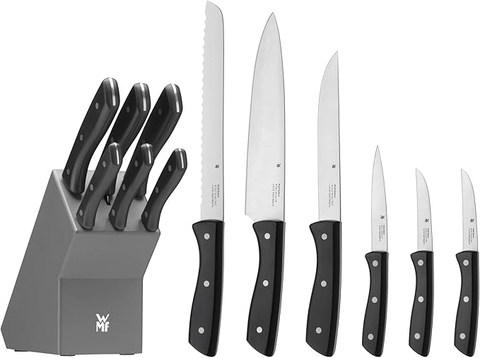 Bộ dao WMF Knife Block with Knife Set 7 Pieces kèm giá để dao