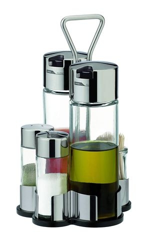 Bộ Tescoma đựng giấm, dầu, muối , tiêu T650356 6 in 1