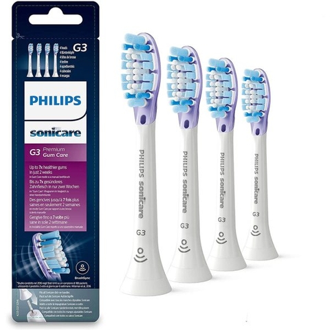 Bộ 4 Đầu Bàn Chải Điện Philips HX9054/17 Sonicare Premium Gum Care – Màu Trắng