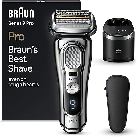 MÁY CẠO RÂU BRAUN SERIES 9 PRO PREMIUM 9486CC MÀU CROM