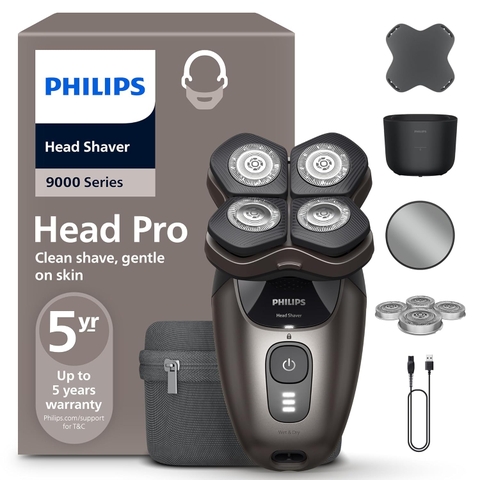 Máy cạo trọc đầu PHILIPS Pro Series 9000 dành cho nam và nữ HS9980/15