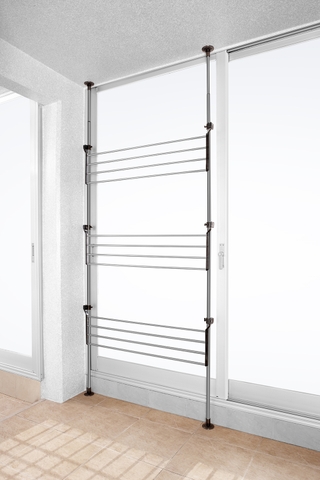Cây Treo Để Đồ Inox Gấp Gọn Chống Sàn Wellex SJG2032-3(800)