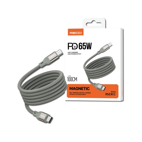 Dây sạc nhanh nam châm ô tô RECCI RS23