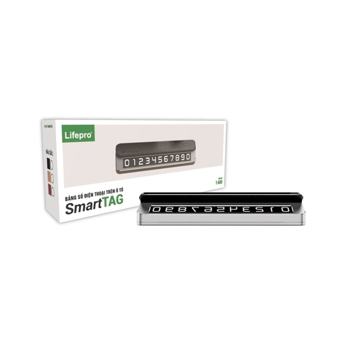 Bảng số điện thoại dành cho ô tô SmartTAG