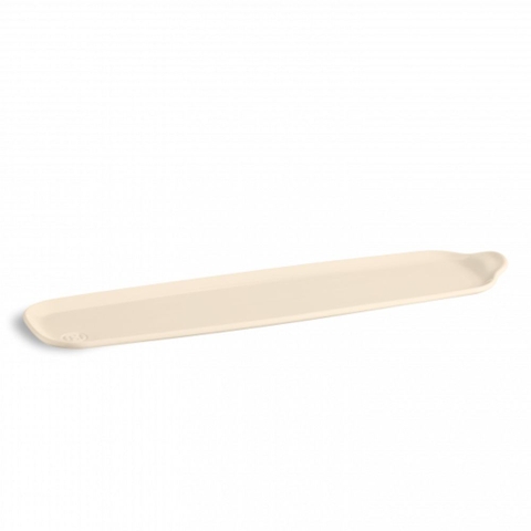 Đĩa Khai Vị Cỡ Dài Emile Henry EH025003 42x11 cm Màu Kem