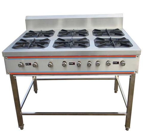 Bếp Âu 6 Họng Nhập Khẩu BBQ- BAA-06