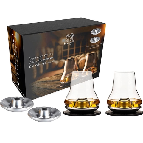 Bộ 2 Ly Whisky Peugeot 266202 Có Đế Làm Lạnh