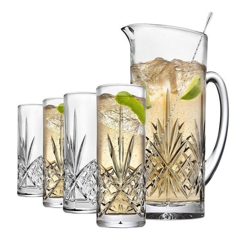 Bộ bình cốc 6 món Godinger Dublin Barware