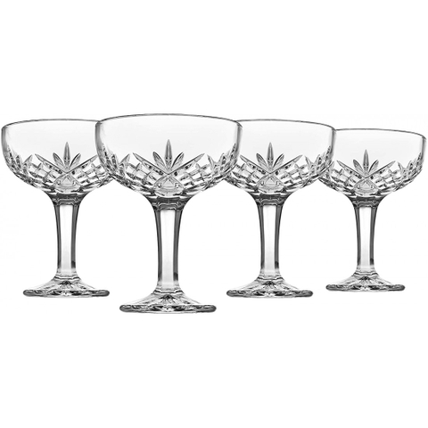 BỘ LY CHAMPAGNE PHA LÊ GODINGER DUBLIN, 4 CHIẾC