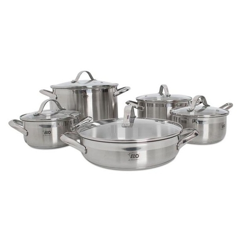 BỘ NỒI INOX CAO CẤP ELO BELLE 5 CHIẾC