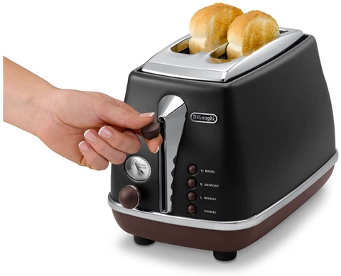 Máy Nướng Bánh Mỳ DeLonghi CTOV2103.BK