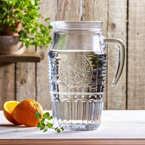 BÌNH DETOX/BÌNH NƯỚC THUỶ TINH CÓ LÕI ĐỰNG ĐÁ - MADE IN ITALY