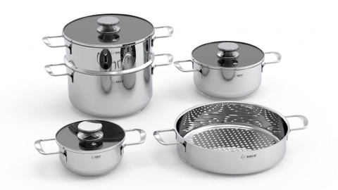 BỘ NỒI INOX ARBER BLUE QUARTZ