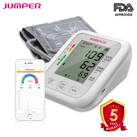 Máy đo huyết áp bắp tay Jumper JPD-HA120 (Bluetooth)