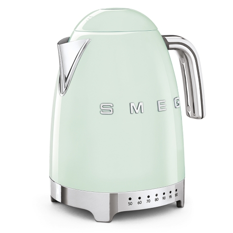 Ấm siêu tốc SMEG KLF04PGEU màu xanh (có điều chỉnh nhiệt độ)