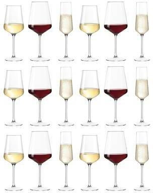 BỘ 18 LY VANG LEONARDO PUCCINI (280ML-560ML-750ML)