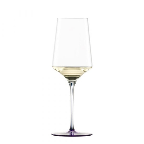 Ly Rượu Vang Trắng Pha Lê Zwiesel Ink 123415 22.9cm 407ml Chân Đế Màu Tím Violet