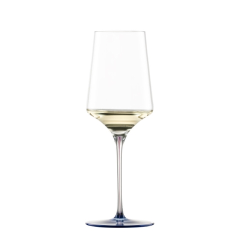 Ly Rượu Vang Trắng Pha Lê Zwiesel Ink 123418 22.9cm 407ml Chân Đế Màu Xanh Dương Midnight