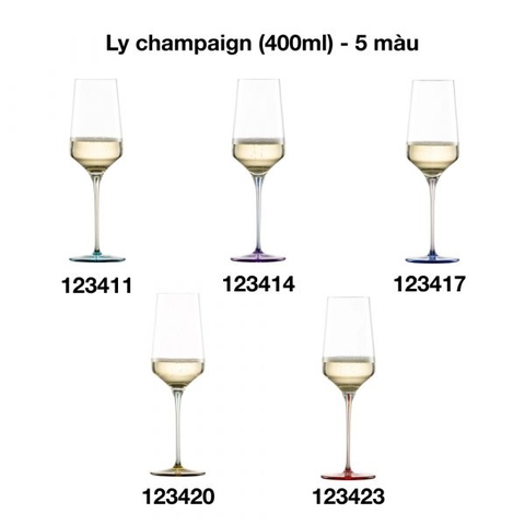 Ly Rượu Champagne Pha Lê Zwiesel Ink 24.9cm 400ml