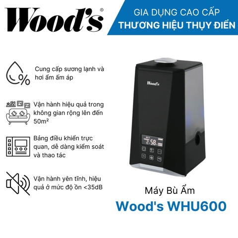 Máy tạo ẩm Wood’s WHU600