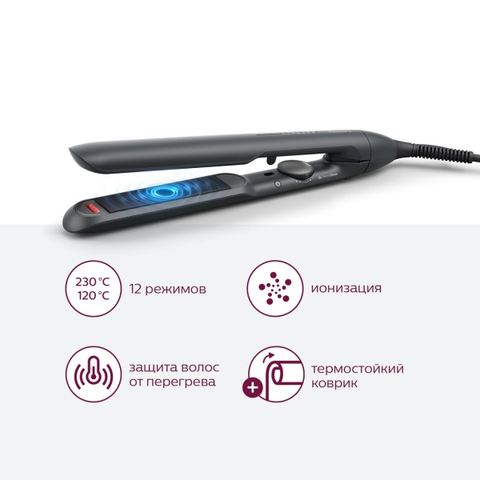 Máy ép tóc Philips BHS510/00 5000 series màu đen