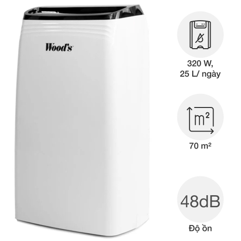 Máy hút ẩm Wood’s MDK26