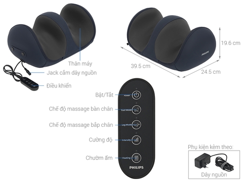 Máy massage chân Philips PPM6331