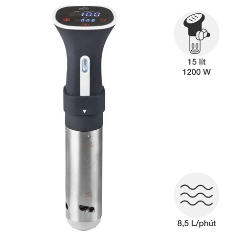 Máy Nấu Chậm Lacor 69302 Sous Vide Gourmet 1200W - 15L/0.5°C Màu Xám