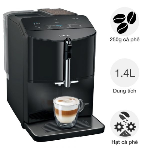 Máy pha cafe tự động Siemens TF301E09 EQ300