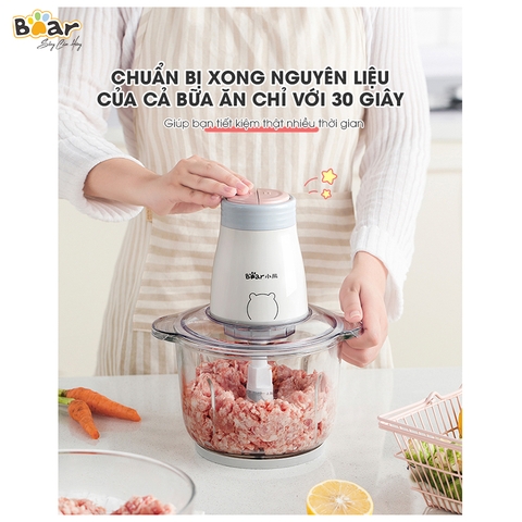 Máy xay thịt Bear 2L FC-B20V1