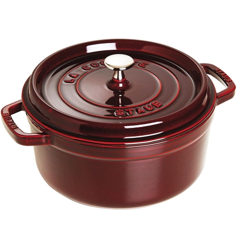 Nồi Gang Staub La Cocotte Grenadine Red 40509-355-0 Size 22cm - 2,6L