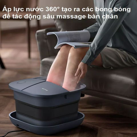 Bồn Ngâm Chân Massage Philips PPM6504