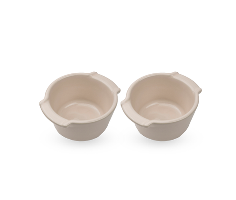 Cặp Khuôn Nướng Ramekin Peugeot Appolia 61869 Ø 11cm Màu Kem