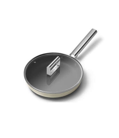 Chảo rán SMEG FPF2402CRM 24cm màu kem