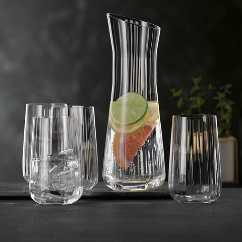 Set 1 bình và 4 ly Spiegelau 445196 LifeStyle REFRESH Set/5